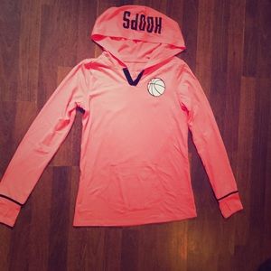 justice dry fit long sleeve with thumb slits